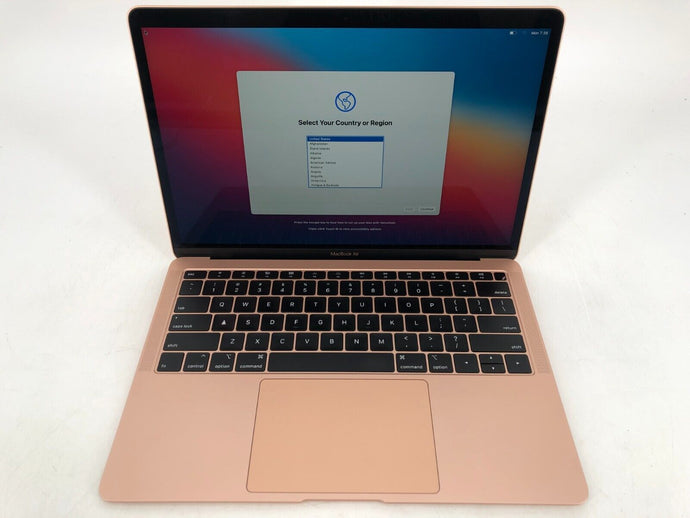 MacBook Air 13 Gold 2018 MRE82LL/A 1.6GHz i5 8GB 128GB - Good - Key Wear