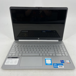 HP Notebook 15.6" Silver 2021 FHD TOUCH 2.8GHz i7-1165G7 16GB 512GB - Good Cond.