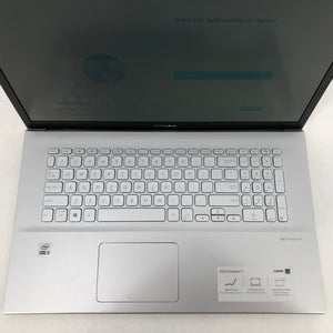 Asus VivoBook 17.3" Silver 2020 1.0GHz i5-1035G1 12GB 1TB - Excellent Condition