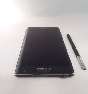 Samsung Galaxy Note Edge 32GB Charcoal Black Sprint Locked Excellent Condition