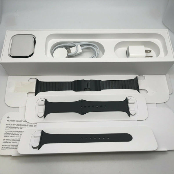 Apple Watch Series 6 Space Black Titanium 44mm LTE + Steel Link