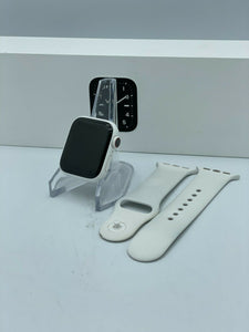 Apple Watch Series 5 Cellular White Ceramic 40mm w/ White Sport
