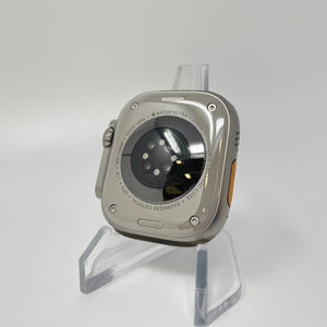 Apple Watch Ultra Cellular Titanium 49mm w/ Starlight Alpine Loop Excellent