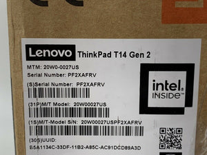 Lenovo ThinkPad T Series 14 T14 (2020)