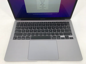 MacBook Air 13 Space Gray 2020 3.2GHz M1 8-Core CPU 8GB 256GB SSD