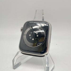 Apple Watch Series 7 Cellular Silver S. Steel 45mm Silver Milanese Loop Good
