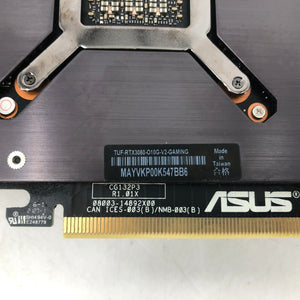 ASUS NVIDIA GeForce RTX 3080 TUF GAMING OC Edition 10GB LHR GDDR6X 320 Bit -Good