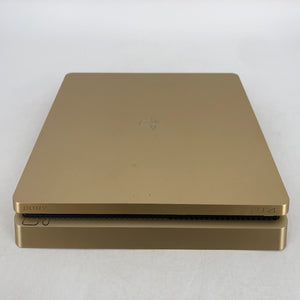 Sony Playstation 4 Slim Gold Edition 1TB w/ Controller + HDMI/Power