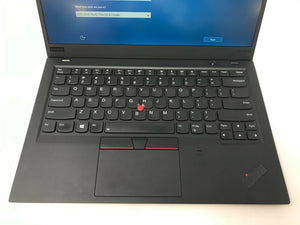 Lenovo ThinkPad X1 Carbon 8th Gen 14" Black 2018 1.9GHz i7 16GB 512GB