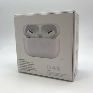 Apple AirPods Pro White Good Condition w/ Box + Ear Tips + Charger Cable