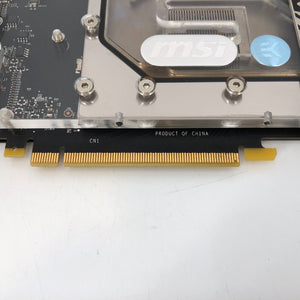 MSI NVIDIA GeForce GTX 1080 Sea Hawk EKWB 8GB FHR GDDR5X - 256 Bit - Good Cond.