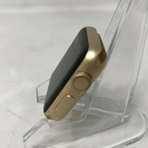 Apple Watch Series 1 Aluminum (GPS) Gold Sport 38mm + Orange Sport Band