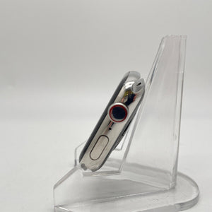 Apple Watch Series 6 Cellular Silver S. Steel 44mm w/ Black Sport Band