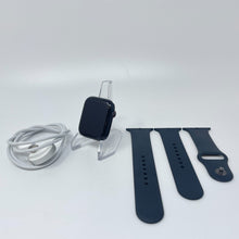 Load image into Gallery viewer, Apple Watch Series 7 Cellular Midnight Black Aluminum 45mm Black Sport Very Good