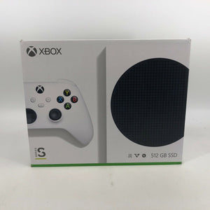 Microsoft Xbox Series S White 512GB - NEW & SEALED w/ Controller + Accessories