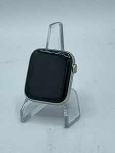 Apple Watch Series 6 Cellular Silver Stainless Steel 44mm w/ Orange Sport