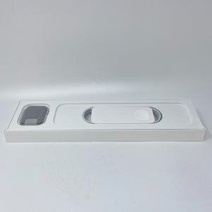 Apple Watch SE (2nd Gen.) (GPS) Silver Aluminum 44mm White Sport Band BRAND NEW