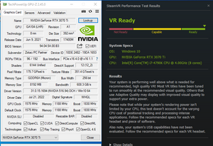 ZOTAC Gaming GeForce RTX 3070 Ti AMP HOLO 8GB LHR GDDR6X - 256 Bit - Good Cond.