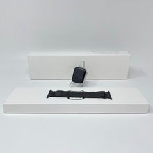 Load image into Gallery viewer, Apple Watch Series 7 Cellular Silver S. Steel 45mm Black Milanese Loop