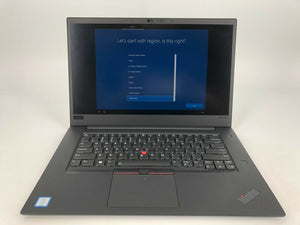 Lenovo ThinkPad X1 Extreme 15.6" FHD 2.6GHz i7-9850H 16GB 512GB - GTX 1650 Max-Q 4GB