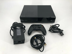 Microsoft Xbox One Black 500GB Good Condition w/ HDMI/Power Cables + Controller