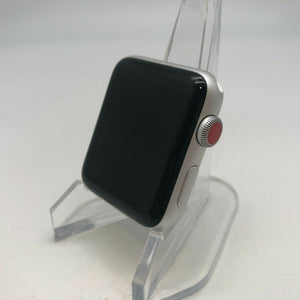 Apple Watch Series 3 Cellular Silver Sport 42mm w/ Light Gray Sport Band