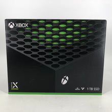 Load image into Gallery viewer, Microsoft Xbox Series X Black 1TB w/ Cables + Box + Game
