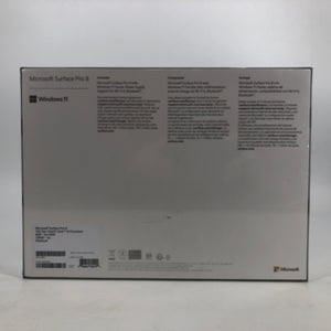 Microsoft Surface Pro 8 13" Silver 2021 2.4GHz i5-1135G7 8GB 128GB - BRAND NEW