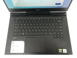 Dell G7 7500 15.6" UHD 2.6GHz i7-10750H 16GB 1TB SSD RTX 2070 Max-Q 8GB