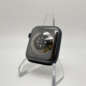 Apple Watch Series 8 Midnight Black Aluminum 45mm w/ Blue Sport Band Excellent