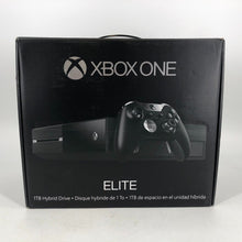 Load image into Gallery viewer, Xbox One Elite Black 1TB w/ Power/HDMI Cables + Kinect