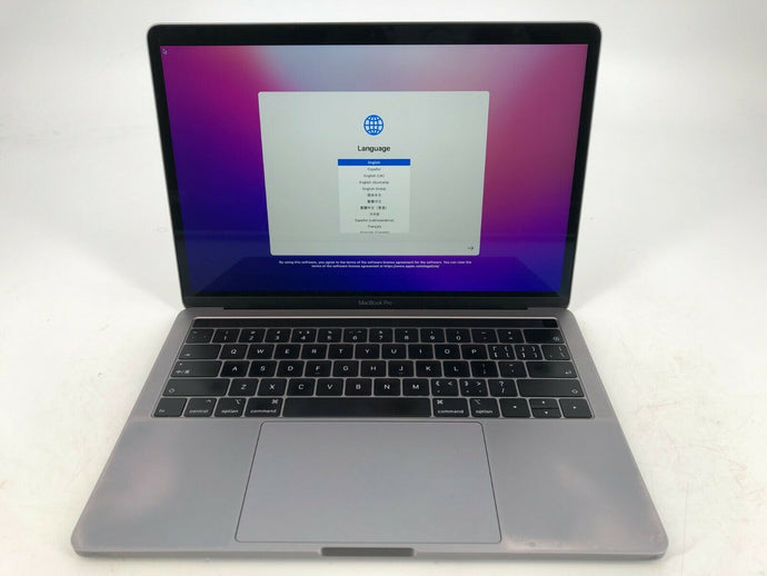 MacBook Pro 13 Touch Bar Space Gray 2018 2.7GHz i7 16GB 1TB - Japanese Keys