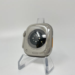 Apple Watch Ultra Cellular Titanium 49mm (M/L) Black/Gray Trail Loop Very Good
