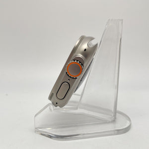 Apple Watch Ultra Cellular Titanium 49mm w/ Gray Alpine Loop Excellent