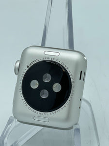Apple Watch Series 3 (GPS) Silver Aluminum 38mm w/ White Sport