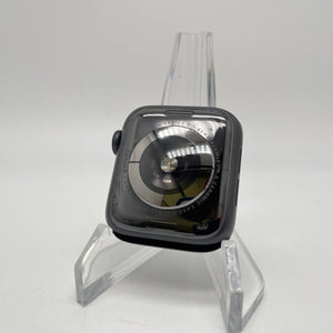 Apple Watch Series 5 (GPS) Space Gray Aluminum 40mm w/ Tan Sport Loop Very Good