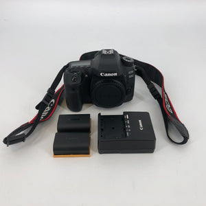 Canon EOS 80D 24.2 MP Digital SLR Camera w/ Batteries - Good Condition