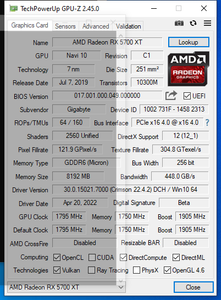 Asus AMD Radeon RX 5700 XT Gaming OC FHR 8GB GDDR6 Graphics Card
