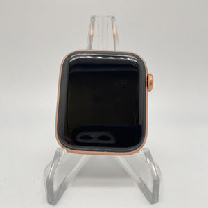 Apple Watch SE Cellular Gold Aluminum 44mm w/ Gold Milanese Loop Good