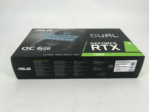 ASUS NVIDIA GeForce RTX 2060 DUAL FAN OC AUTO 6GB GDDR6 Graphics Card