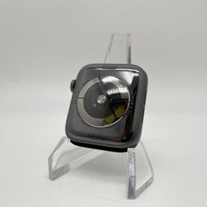 Apple Watch Series 5 (GPS) Space Gray Aluminum 44mm w/ Black Sport Band Good