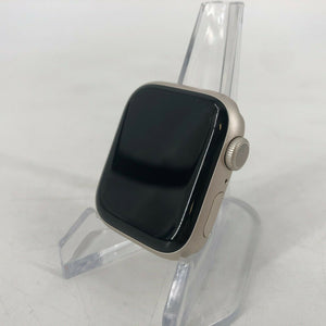 Apple Watch Series 7 (GPS) Starlight Sport 41mm w/ Blue Braided Loop