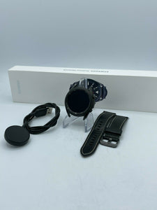 Galaxy Watch 3 (GPS) Black Stainless Steel 45mm w/ Black Leather