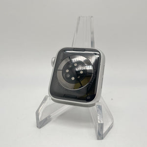 Apple Watch Series 6 (GPS) Silver Aluminum 40mm w/ Platinum Sport Band Very Good