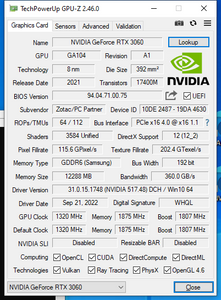 Zotac NVIDIA GeForce RTX 3060 Twin Edge OC Ice Storm 2.0 Freeze Tech 12GB LHR