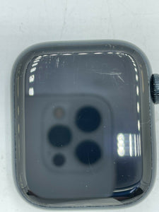 Apple Watch Series 7 Cellular Midnight Sport 41mm w/ Green Sport Loop