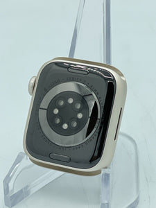 Apple Watch Series 7 (GPS) Starlight Aluminum 41mm w/ Purple Sport