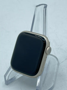 Apple Watch Series 7 Cellular Starlight Sport 41mm w/ Blue/Green Sport Loop