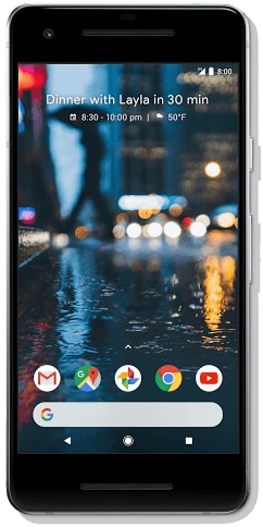 Google Pixel 2 64GB Clearly White (GSM Unlocked)