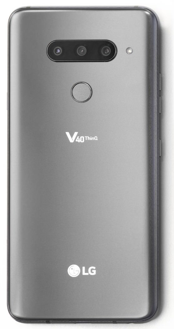 LG V40 ThinQ 64GB Platinum Gray (Verizon Unlocked)